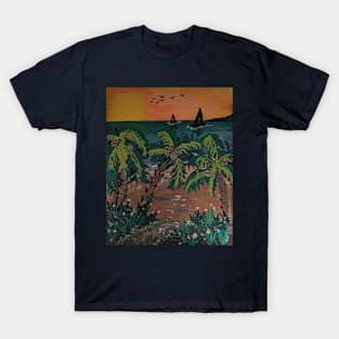 walk to the beach T-Shirt